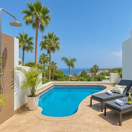 Stella Mare - Ocean View With Private Heated Pool Willa
